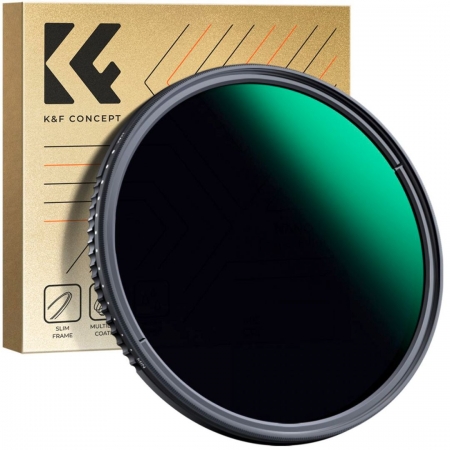 K&F Concept 62mm Variable ND Filter ND3-ND1000 (1.5-10 Stops) KF01.1834